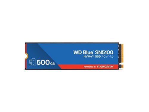 SanDisk WD Blue SN5100 M.2 2280 500GB PCI Express 4.0 x4 3D NAND