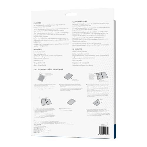 Insignia™ HD Glass Screen Protector for Apple iPad Pro 12.9 (3rd, 4th, 5th and 6th Gen) - Clear BUY ONLINE