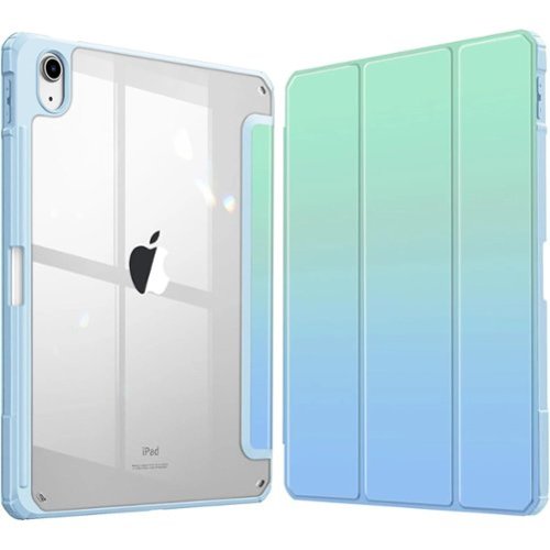 Kitcheniva - Protective Clear Case For iPad (A16) 11th 11” 2025/iPad 10th 2022 Shockproof Cover 10.9” Seaside - Seaside Ombre-Front_Standard 