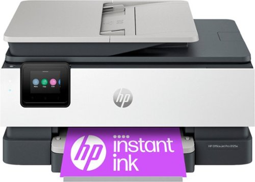  HP - OfficeJet Pro 8125e Wireless All-In-One Inkjet Printer with 3 months of Instant Ink Included with HP+ - White
