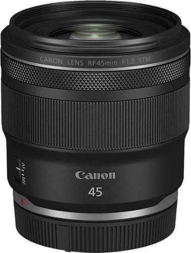 新品未使用品 CANON RF 45mm f1.2 STM Canon RF45mm F1.2 STM Standard Prime Lens for EOS R Series Cameras
