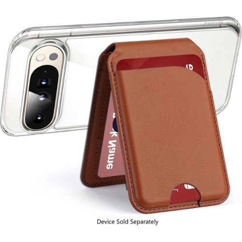 SaharaCase Venture Series Wallet Case for Google Pixel 9 Pro XL - Clear/Desert Brown WORLDWIDE DELIVERY