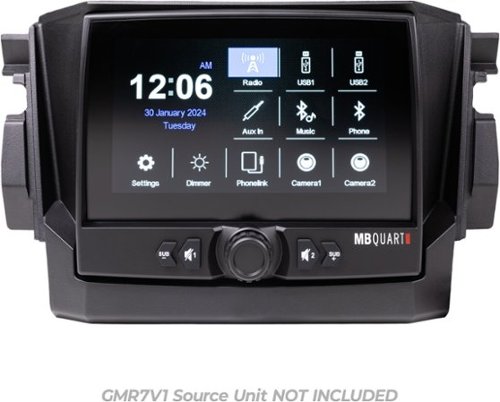 MB Quart Dash Kit for Select 2020–2024 Polaris RZR - Black WHERE TO BUY