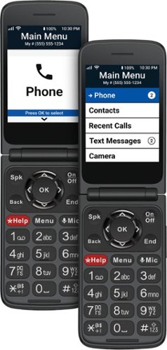 Lively® Lively - Jitterbug Flip3 Easy Prepaid Cell Phone - Black WHERE TO BUY