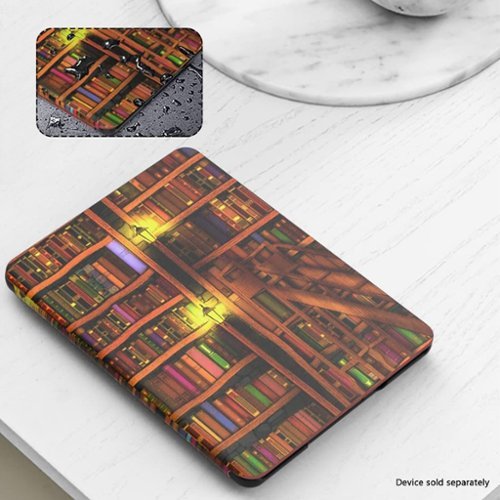 SaharaCase Venture Series Folio Case for Amazon Kindle Paperwhite (2024) and Colorsoft - Library GLOBAL SHIPPING