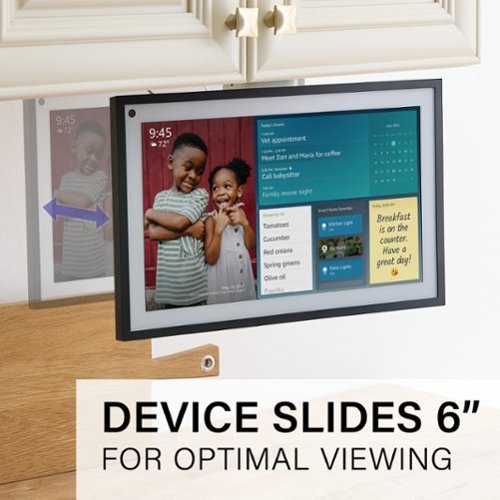 Sanus Echo Show 15 Under Cabinet Mount - Black BUY ONLINE