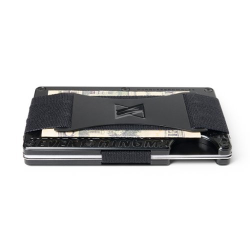 The Ridge Wallet MKBHD - MATTEBLACKEVERYTHING - Black GLOBAL SHIPPING