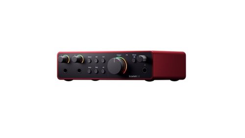Focusrite Scarlett 2i2 Studio 4th Generation Audio Interface - Red WORLDWIDE DELIVERY