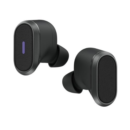 Logitech - Zone True Wireless Bluetooth Noise-Cancelling Earbuds - Graphite-Front_Standard 