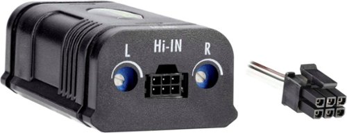 Metra 2-CHANNEL ADJUSTABLE LOC 150W - Black GLOBAL SHIPPING