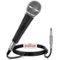 Pyle - Professional Dynamic Vocal Microphone, Cardioid, XLR Cable Included, ON/OFF Switch - PDMIC59 - Black-Front_Standard