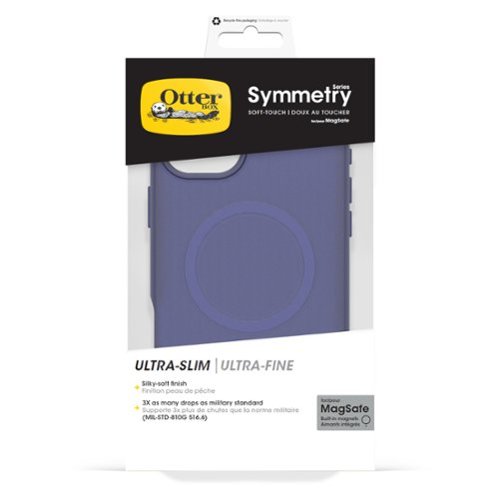 OtterBox Symmetry Series Hard Shell for MagSafe for Apple iPhone 16 Plus - Craft Blue GLOBAL SHIPPING