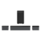 Ultimea - Poseidon M3T 5.1 Surround Sound Bar, with Wireless Subwoofer and Rear Speakers, 350W - Black-Front_Standard