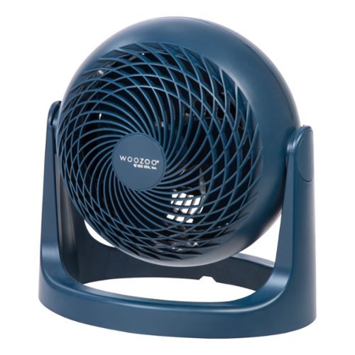 Woozoo - Air Circulator Fan - 3 Speed Desk Fan - 275 ft² Area Coverage - Navy-Front_Standard 
