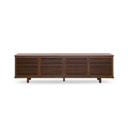 Burrow - Opera Media Console for TVs up to 75" - Walnut-Front_Standard 