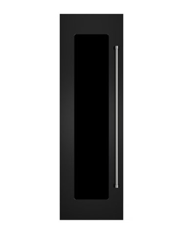 24"W. Integrated Wine Cooler Door Panel for Viking Model FDWCIC7240R - Left Hinge - Onyx