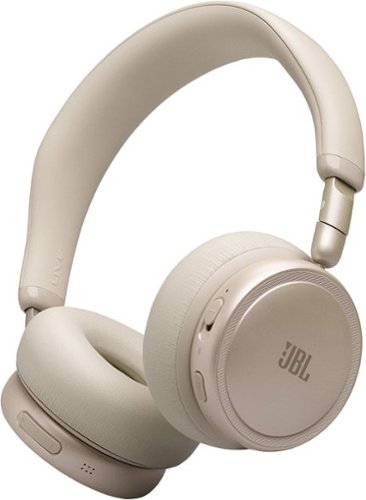 JBL - Live 680NC On Ear Noise Cancelling Wireless Headphones - Champagne Gold