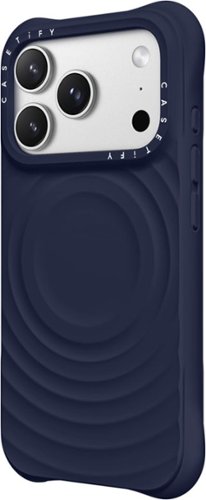 CASETiFY Apple iPhone 17 Pro Max Ripple Case Navy Blue - Best Buy