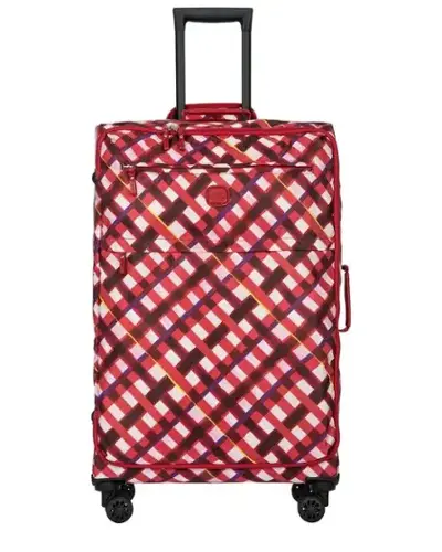 Front. Bric's - Bric's X-Travel 30" 4-Wheel Large Luggage Pastello Red - Pastello Red.