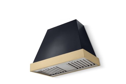 AGA - 36 inches - Externally Vented - Wall Range Hood - Gloss Black