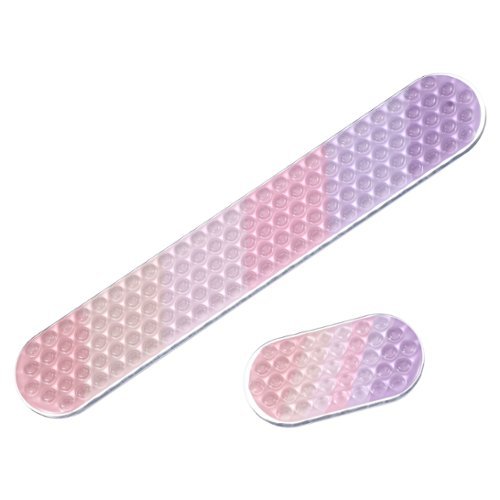 Unique Bargains - Gel Wrist Rest, Ergonomic Silicone Gel Mouse Pad with Cool Touch Cushion for Computer Laptop Home Office Work (Pad Set) - Pastel Ombre-Front_Standard 