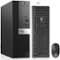 Dell - Refurbished Excellent - OptiPlex 5070 SFF Desktop PC, Intel Core i7-9700 up to 4.7GHz, 32GB DDR4 RAM, 1TB SSD, Built-in Wi-Fi 6E, Win11 Pro - Black-Front_Standard