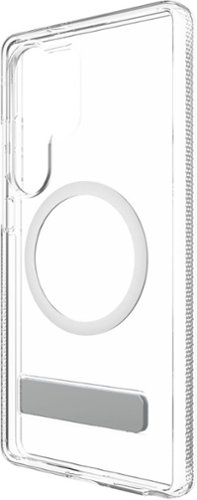 ZAGG Crystal Palace Snap MagSafe Compatible Case w/ Kickstand for Samsung S25 Ultra - Clear BUY IN SAUDI ARABIA