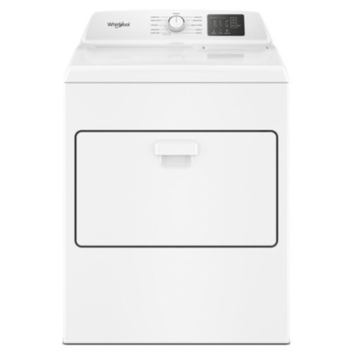  Whirlpool - 7.0 Cu. Ft. Electric Dryer with Adaptive Dry and Top Venting - White