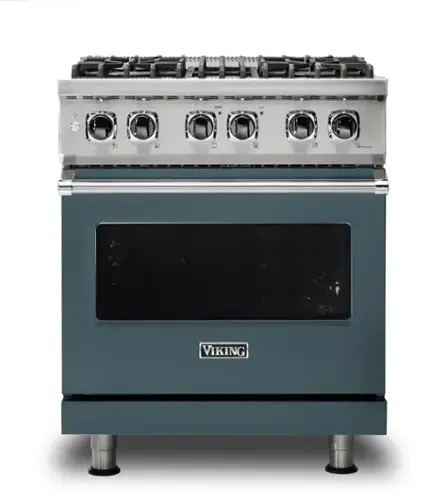 Front. Viking - 30-Inch Dual Fuel Freestanding Range - Squall.