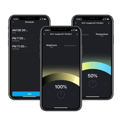 Geeni LUX ST21 Wi-Fi Smart Edison Bulb (2-Pack) - White BUY ONLINE