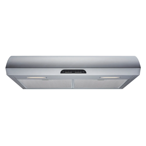Winflo - 30 inches - Convertible - Under cabinet Range Hood - Stainless Steel-Front_Standard 