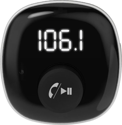 Scosche - BTFREQ Bluetooth FM Transmitter - Black