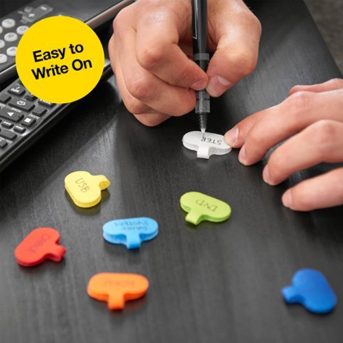 Wrap-It Storage Cord Identification Labels (12-Pack) - Assorted Colors GLOBAL SHIPPING