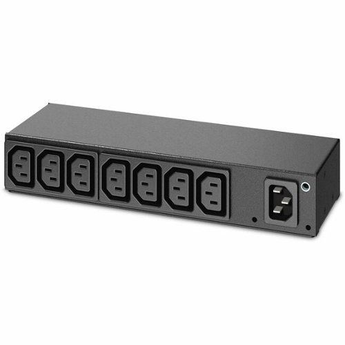 APC - NetShelter Basic Rack PDU, 0U/1U, 120-240V/15A, 220-240V/10A, 8 C13 outlet - Basic - IEC 60320 C14 - 100 V, 120 V - Unknown-Front_Standard 