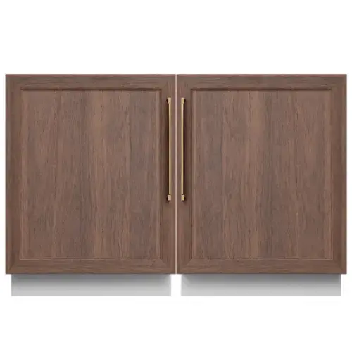 Front. Ca'Lefort - 48'' Panel Ready Refrigerator Bundle, Built-in, with Freezer, 11°F-46°F Precise Freeze Control (Panel Not Included) - white.