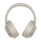 Sony - WH-1000XM4 Wireless Noise Canceling Over-Ear Headphones (Silver) Bundle - White-Front_Standard