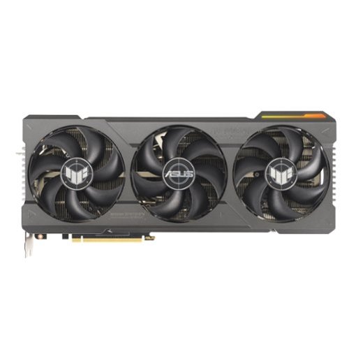 ASUS - NVIDIA GeForce RTX 4080 TUF Overclock 16GB GDDR6X PCI Express 4.0 Graphics Card - Black-Front_Standard 