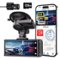 REDTIGER - 4K 3.18" Touch Screen Night Vision Dash Cam , STARVIS 2 , Voice Control , 128GB , 5.8GHz WiFi , GPS - Black-Front_Standard