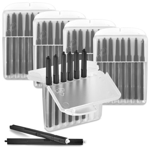 MEDca - Hearing Aid Ear Wax Guard Filters - 5 Pack/40 Pieces Replacement Wax Filters - Gray-Front_Standard 