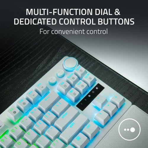 Razer Huntsman V3 Pro TKL Wired Analog Optical Gaming Keyboard with Snap Tap - White BUY ONLINE