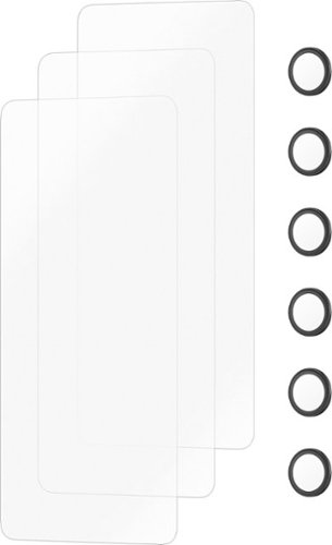 Insignia™ Glass Screen and Lens Protectors for Samsung Galaxy S26 (3-Pack) - Clear SHOP ONLINE