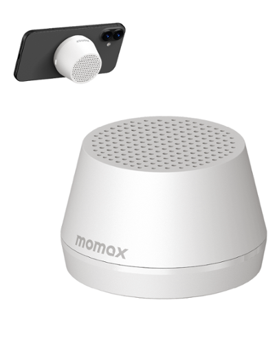 Momax 1 Vibe Go Lite Mini Portable Bluetooth Speaker Magnetic