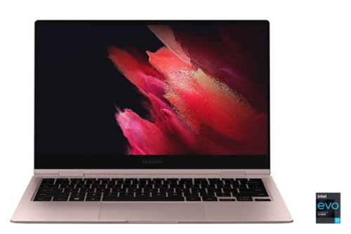 Samsung - Galaxy Book Pro 360 Wi Fi 13.3" AMOLED Touch Screen  - Intel® Core™ i7-1165G7 - 8GB Memory -  256GB SSD-Front_Standard 