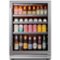 Ca'Lefort - Beverage Refrigerator Cooler, 24 inch 180 Cans Beverage Fridge, 34-54 ℉, Built-in Beverage Cooler, 3 Color LED - Stainless Steel-Front_Standard
