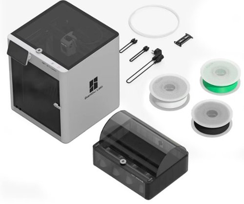 Bambu Lab - X1C Combo 3D Printer - Silver