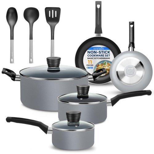 SereneLife - Kitchenware Pots & Pans Basic Kitchen-Front_Standard 