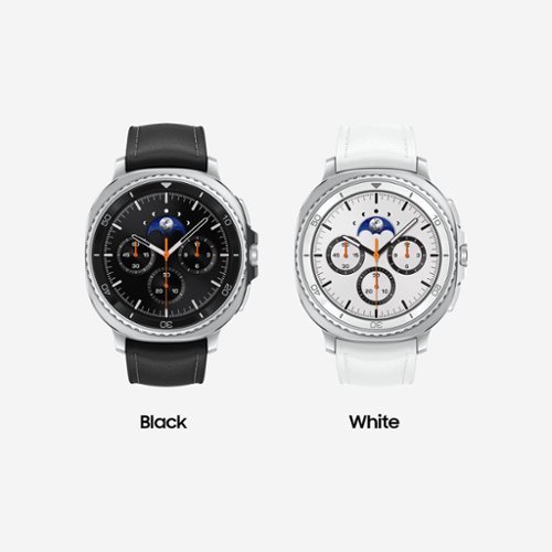 Samsung Galaxy Watch8 Classic Stainless Steel Smartwatch 46mm LTE - Free 2 years data and texting included - Black - (2025) BUY IN MIDDLE EAST