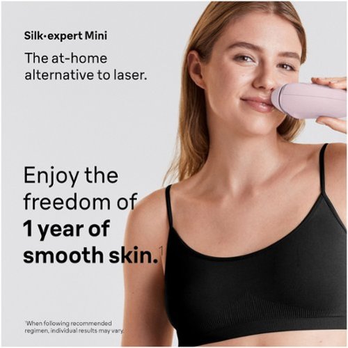 Braun Silk-Expert Mini Corded IPL Hair Removal Device with Venus Razor and Pouch - Pink BUY ONLINE