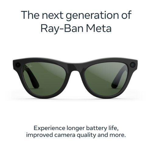 Ray-Ban Meta Ray-Ban | Meta Skyler (Gen 2) - Shiny Green lenses - Black WORLDWIDE DELIVERY