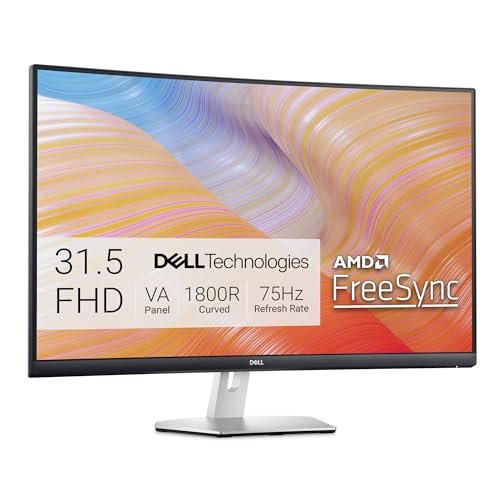 Dell S3222HN Curved Monitor 31.5 inch FHD (1920x1080) 75Hz 4Ms